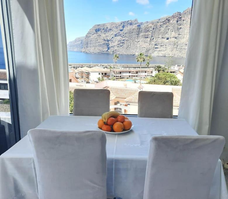 شقة Amazing View Los Gigantes & La Gomera Acantilado de los Gigantes المظهر الخارجي الصورة